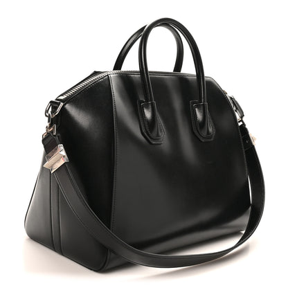 Givenchy Shiny Lord Calfskin Medium Antigona Black 3 of 9