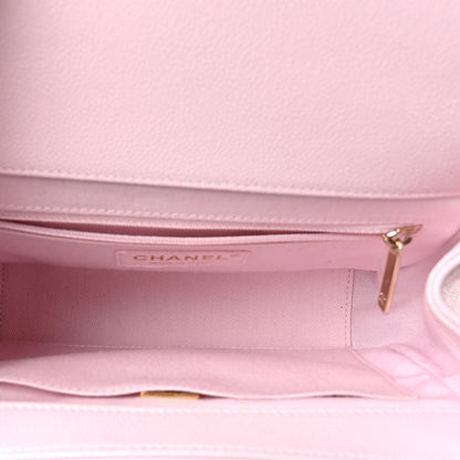 Chanel Caviar Quilted Medium Business Affinity Flap Light Pink 5 of 10
