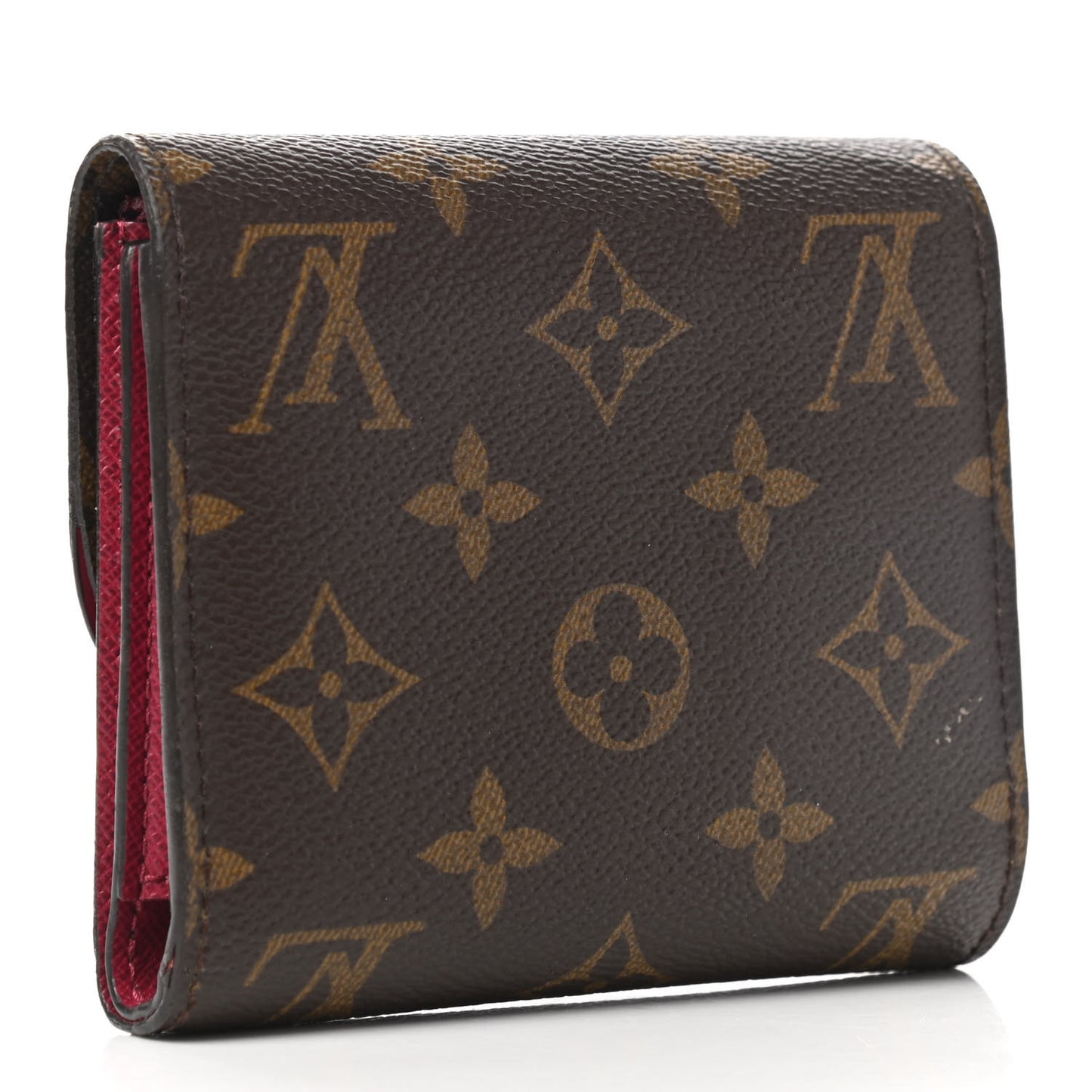 Monogram Ariane Compact Wallet Fuchsia