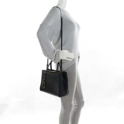 Fendi Vitello Elite Petite 2Jours Tote Black 2 of 8