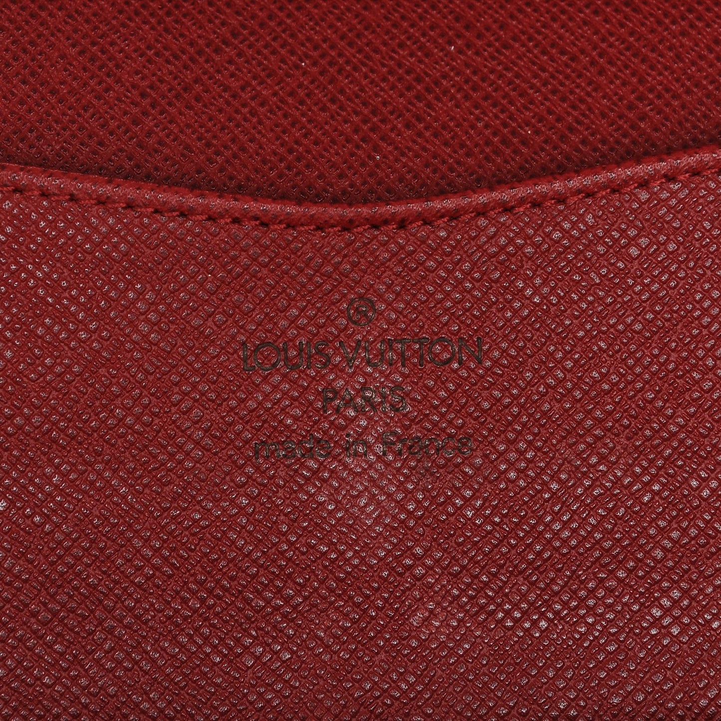 Monogram Josephine Wallet Red
