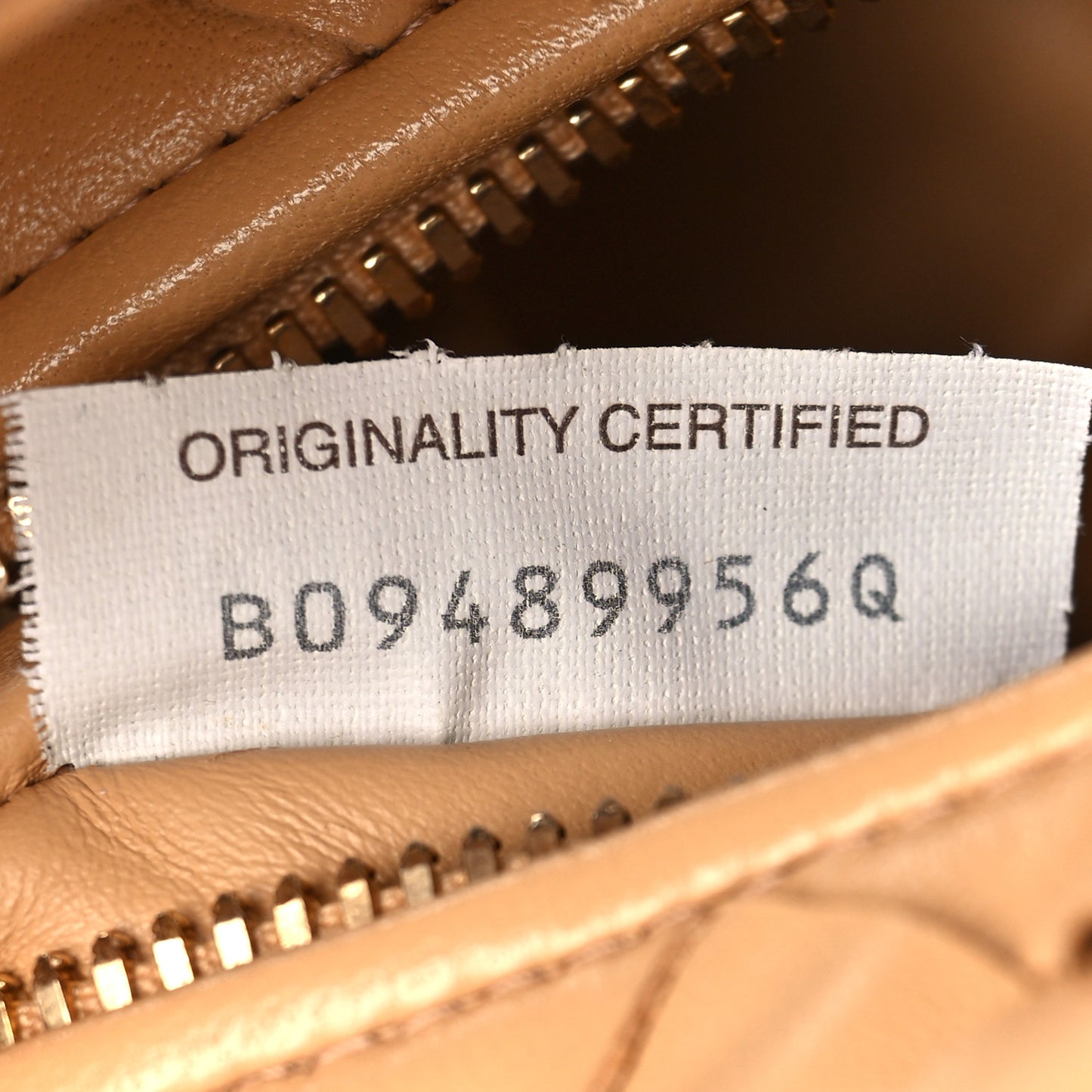 Nappa Intrecciato Mini Jodie Almond