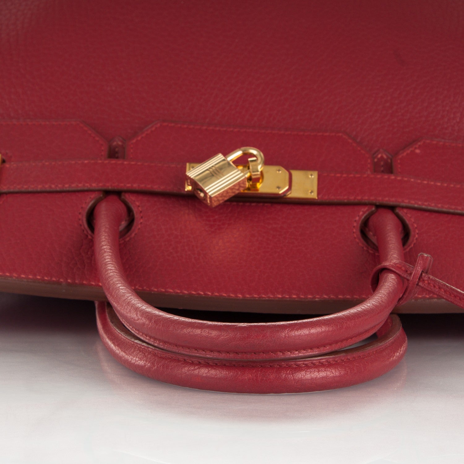 Hermes Ardennes Birkin 40 Rouge Vif 19 of 30