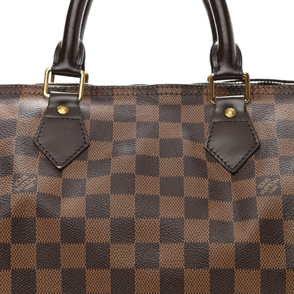 Louis Vuitton Damier Ebene Speedy 30 8 of 15