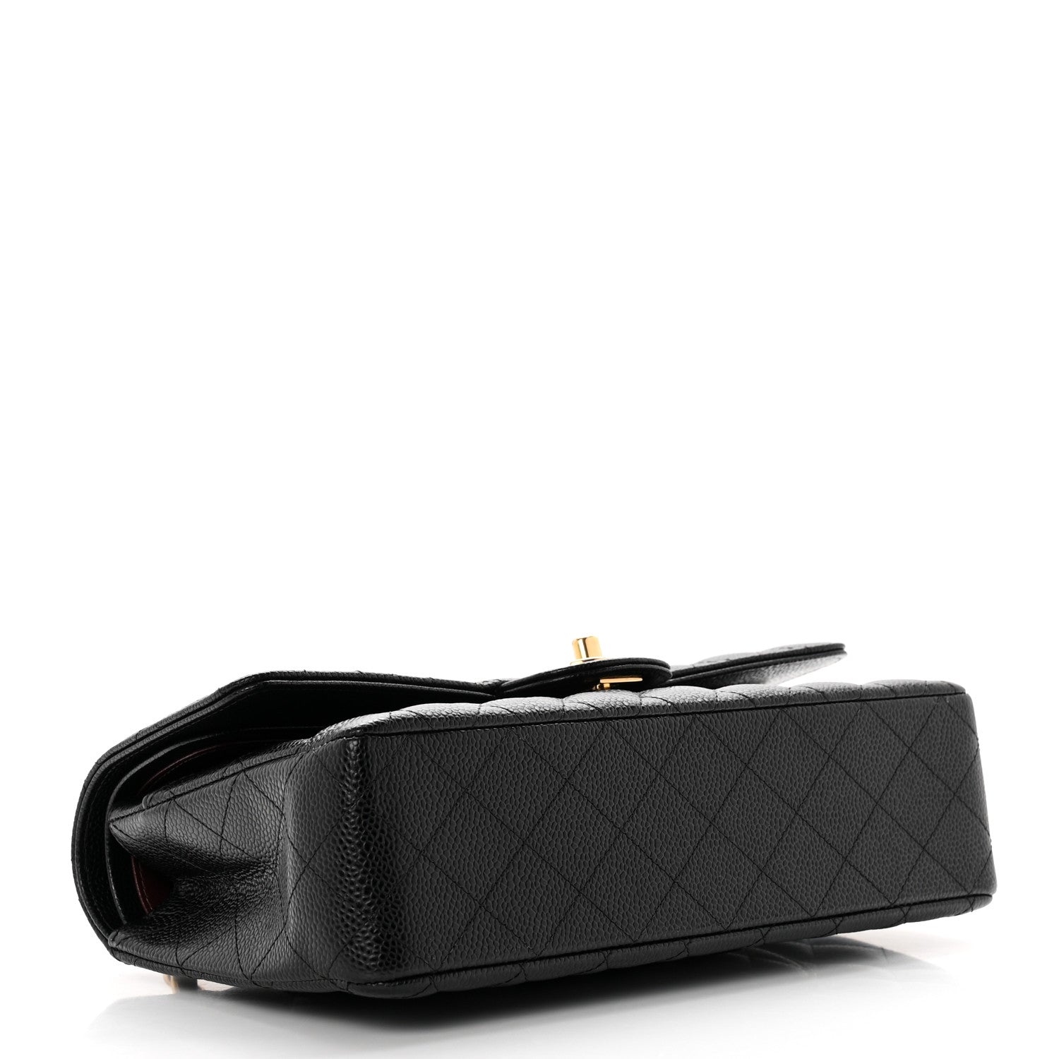 Chanel Caviar Quilted Medium Double Flap Black 3 of 9