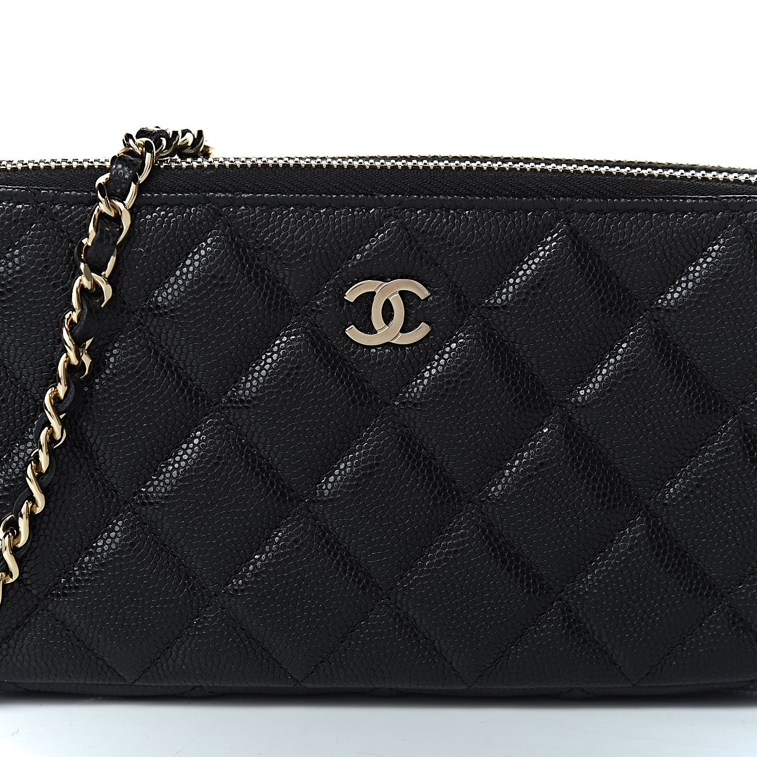 Chanel Caviar Quilted Small Clutch With Chain Black 13 of 14