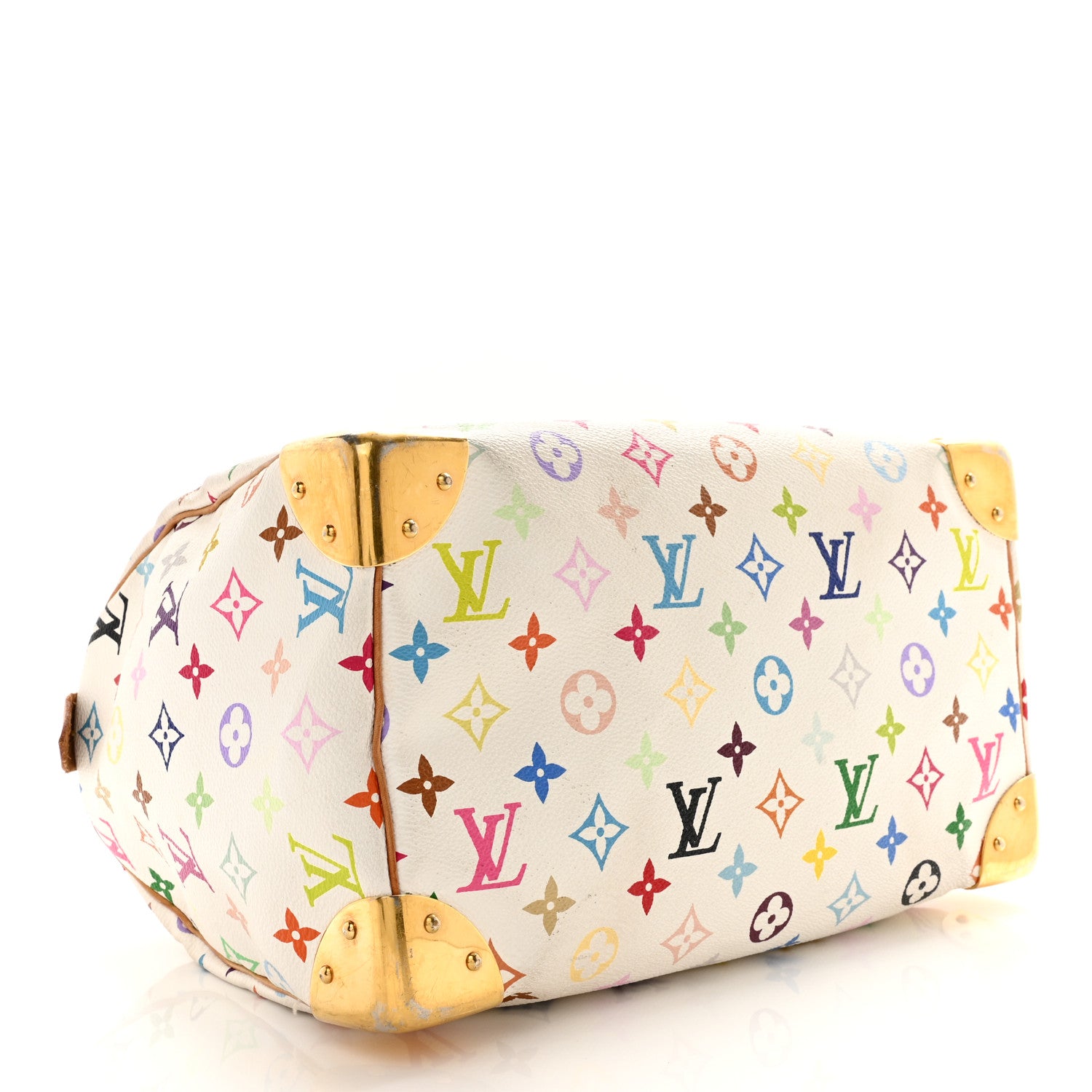 Louis Vuitton LOUIS VUITTON Monogram Multicolor Speedy 30 White 3 of 18