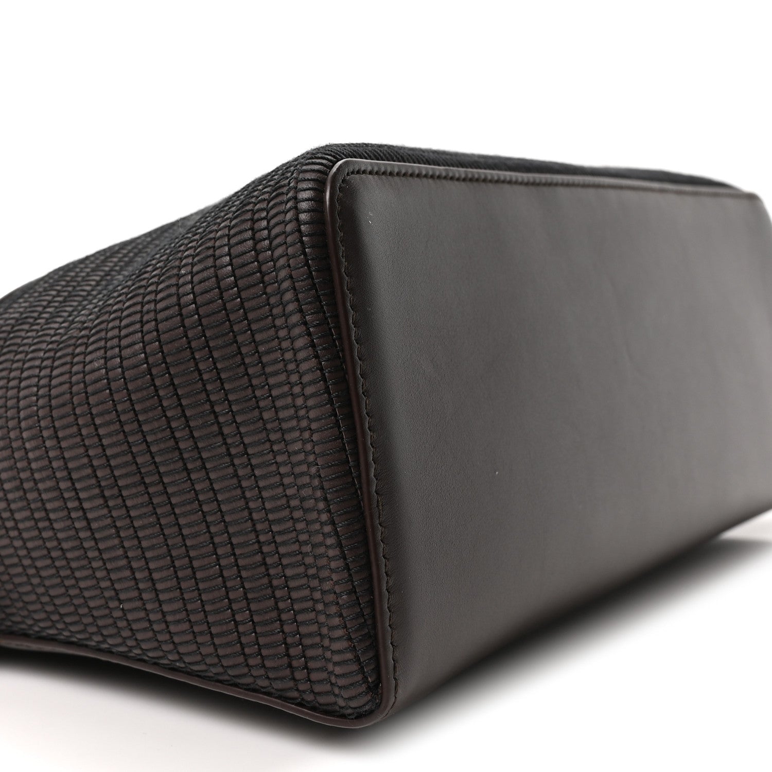 Loro Piana Ox Calfskin Woven Extra Bag L27  Colour Pecora Nera 8 of 9