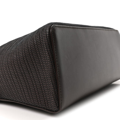 Loro Piana Ox Calfskin Woven Extra Bag L27  Colour Pecora Nera 8 of 9