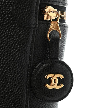Chanel Caviar Cosmetic Vanity Bag Black 9 of 9
