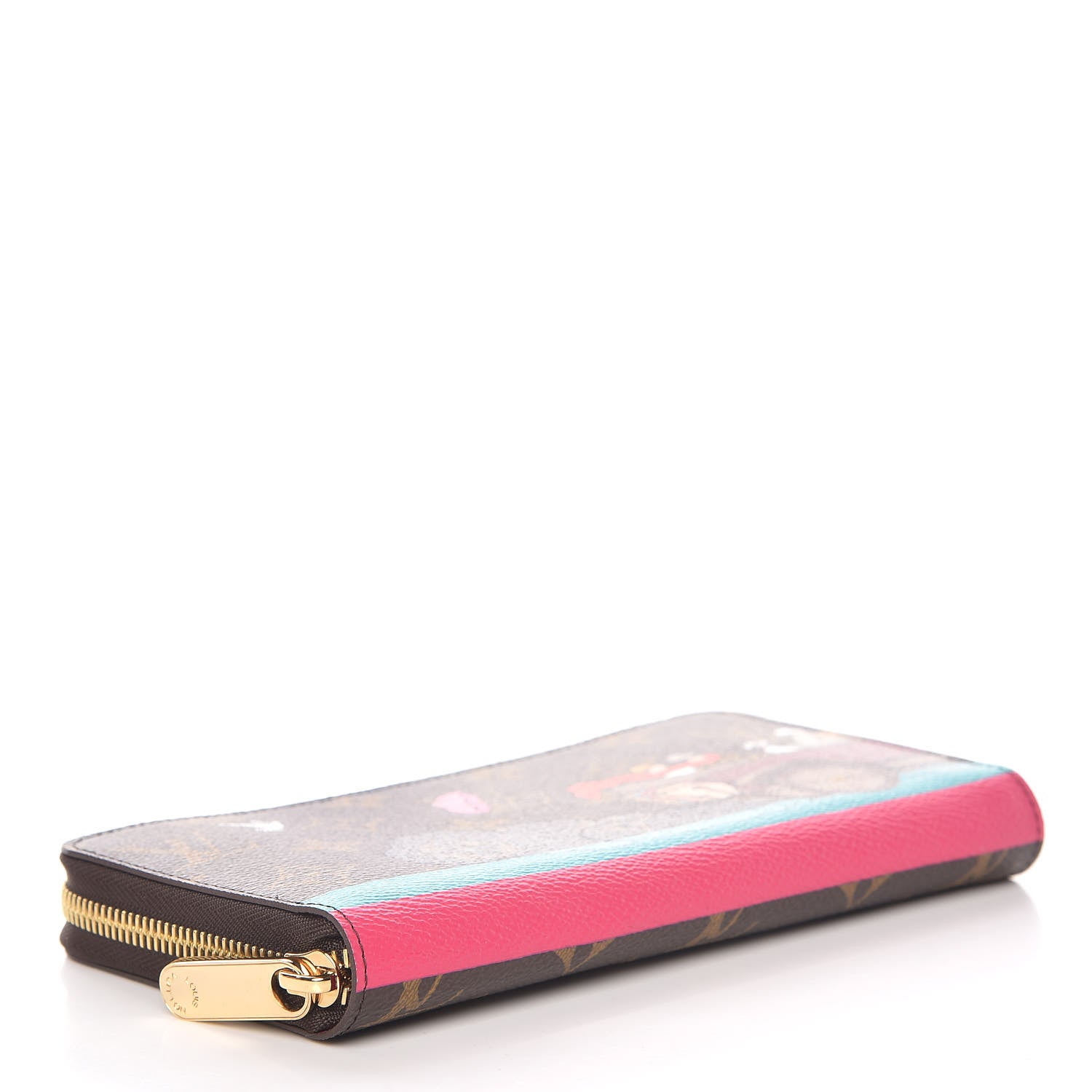 Louis Vuitton Monogram 2015 Christmas Animation Zippy Wallet Hibiscus 4 of 8