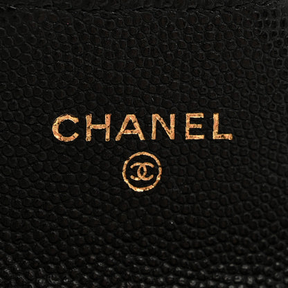 Chanel Caviar Quilted Mini Chain Belt Bag Black 6 of 12