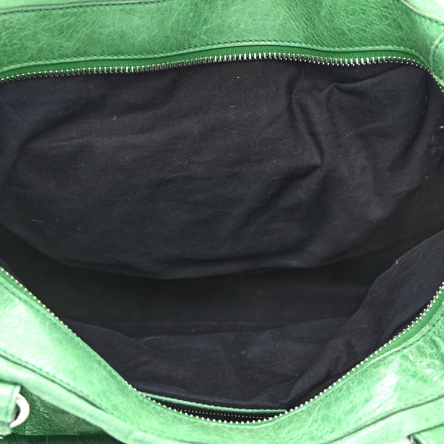 Agneau Giant 21 Silver Hardware Work Vert Gazon