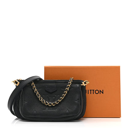 Louis Vuitton Empreinte Monogram Giant Multi Pochette Accessories Black 11 of 11