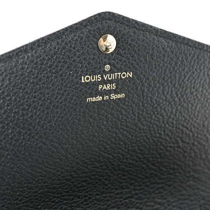 Louis Vuitton Empreinte Sarah Wallet NM Black 6 of 6