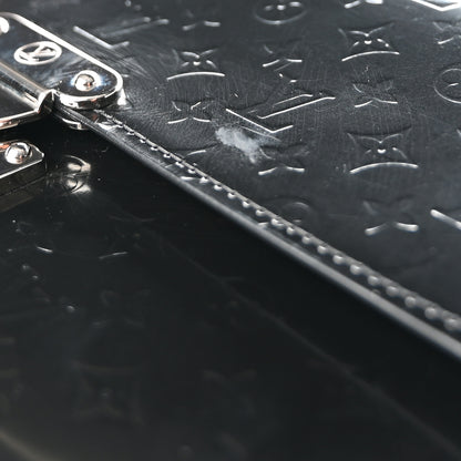 Louis Vuitton Monogram Glace Anouchka Pochette MM Black 10 of 10
