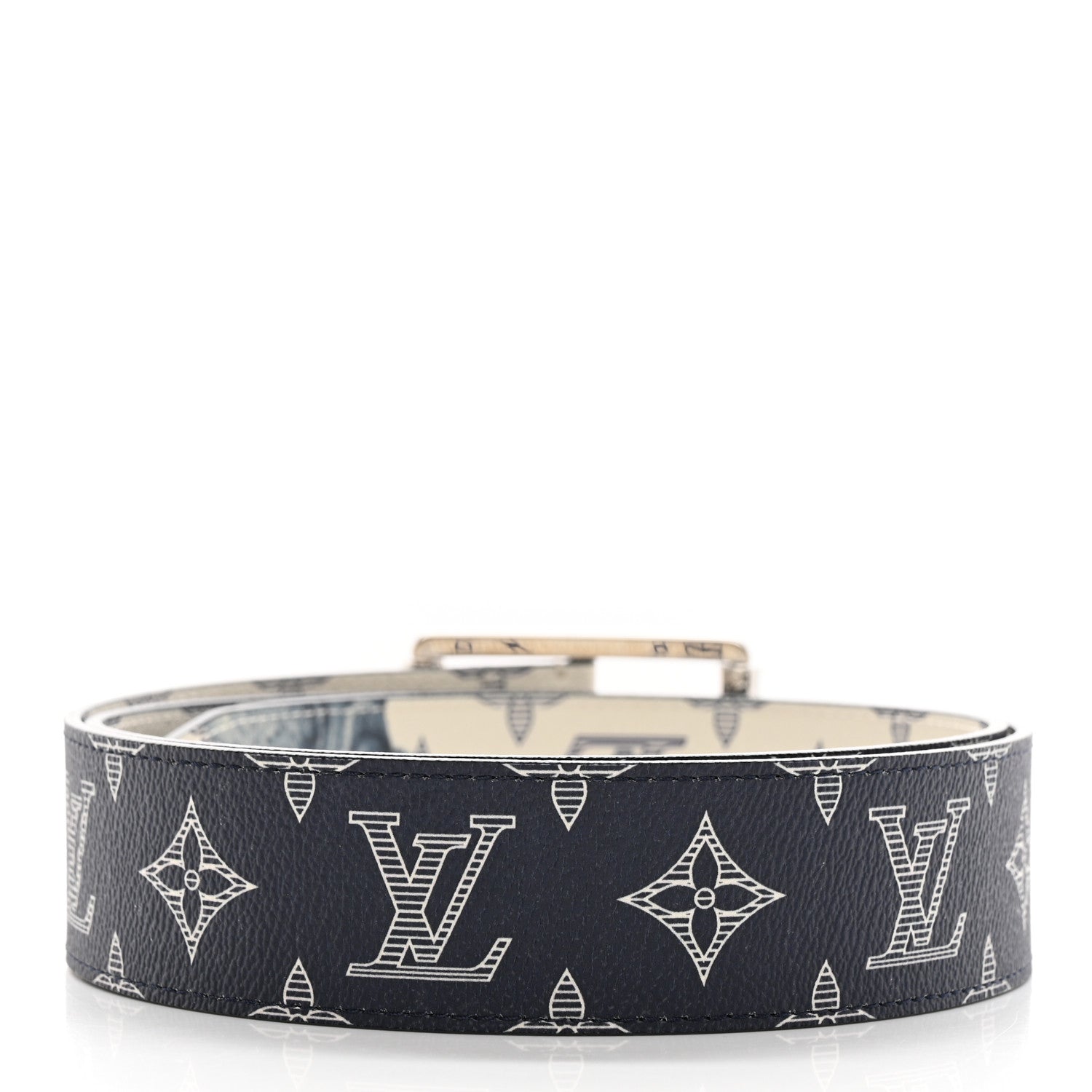 Louis Vuitton Savane Monogram Chapman Reversible Belt 2 of 6