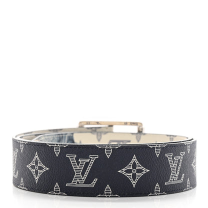 Louis Vuitton Savane Monogram Chapman Reversible Belt 2 of 6