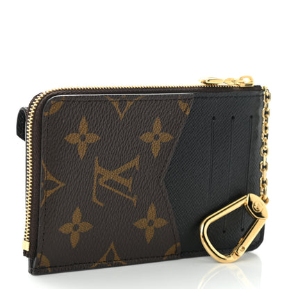 Louis Vuitton Monogram Recto Verso Card Holder Black 3 of 9