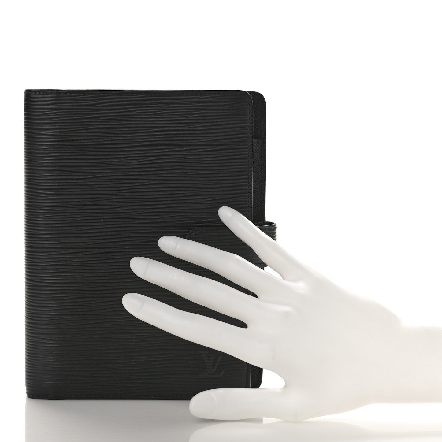 Epi Medium Ring Agenda Cover Black