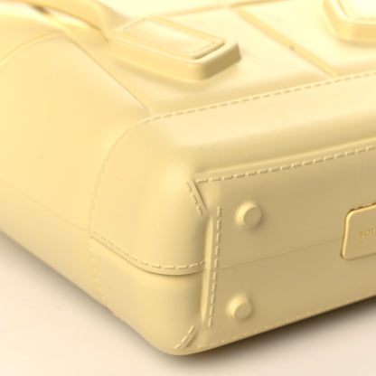 Bottega Veneta Rubber Intrecciato Mini Arco Tote Ice Cream 7 of 8