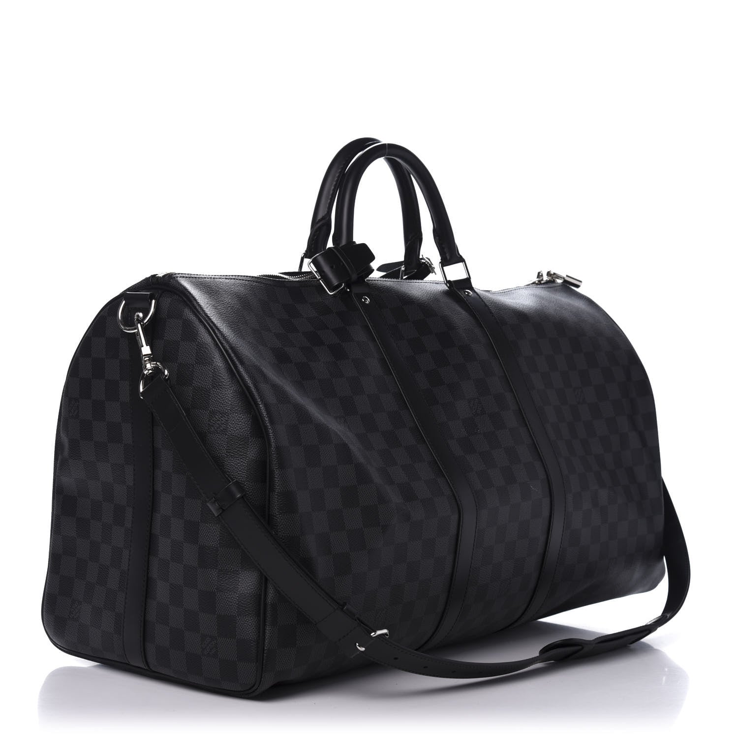 Louis Vuitton Damier Graphite Keepall Bandouliere 55 2 of 9
