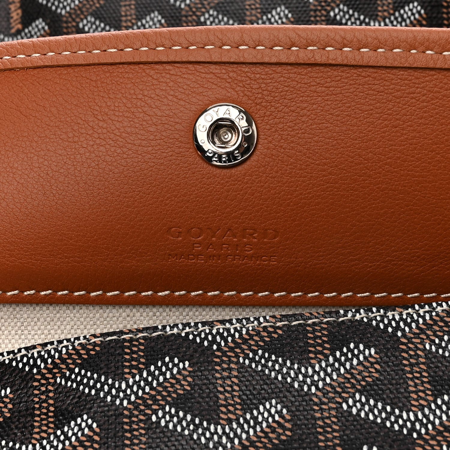 Goyard Goyardine Saint Louis PM Black Gold 5 of 8
