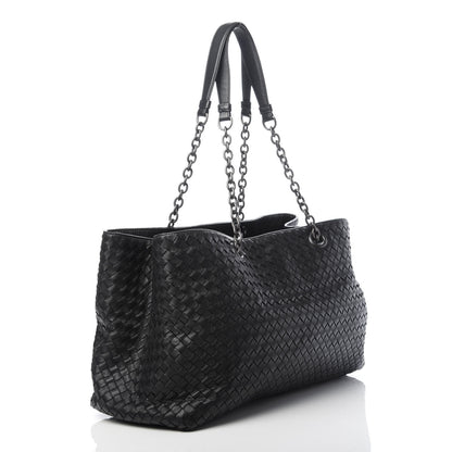 Bottega Veneta Nappa Intrecciato Large Tote Black 3 of 12