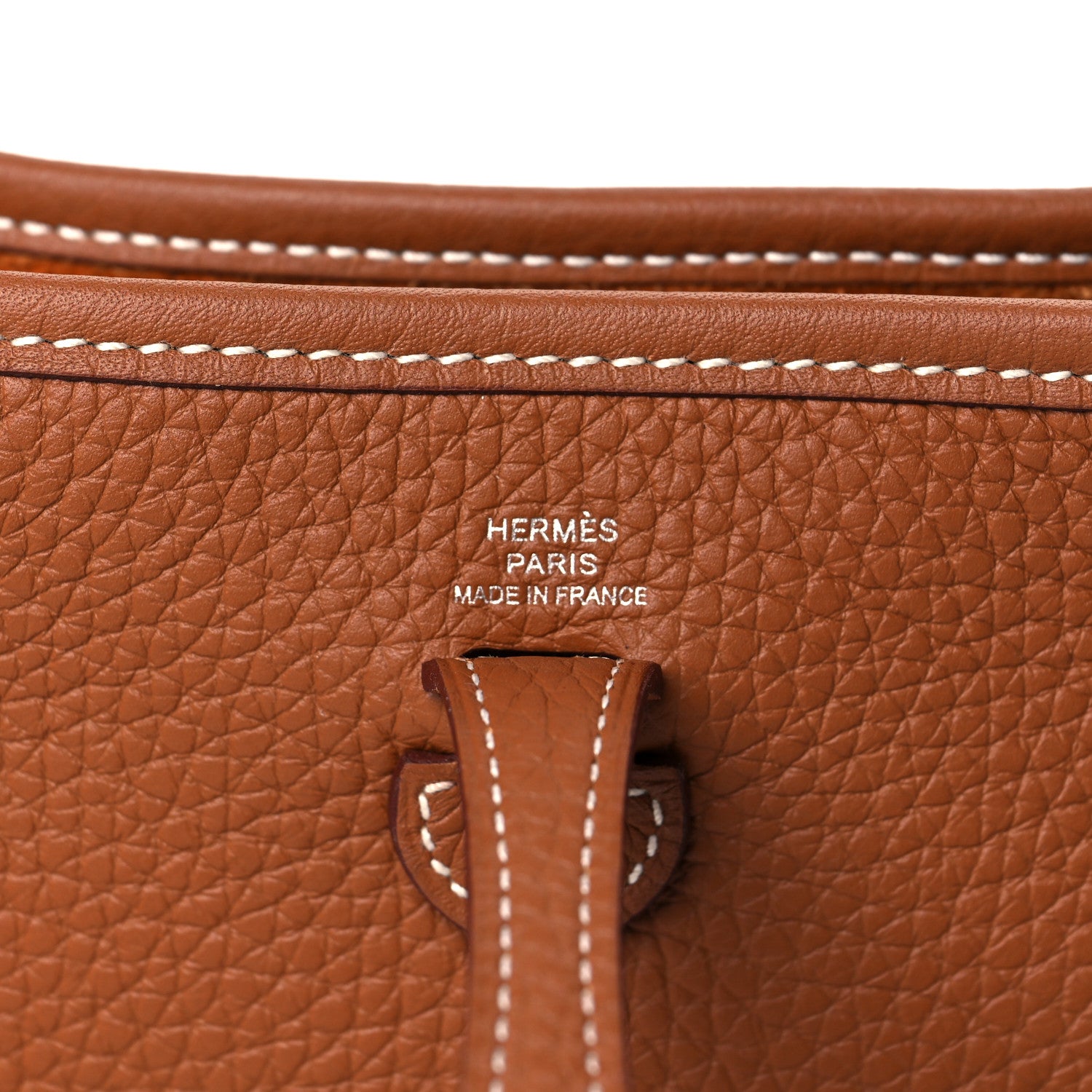 Hermes Taurillon Clemence Evelyne TPM Gold 6 of 10