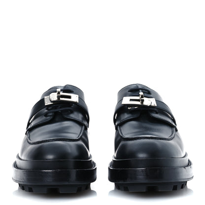 Hermes Glossed Calfskin First 38.5 Oxford Black 3 of 13