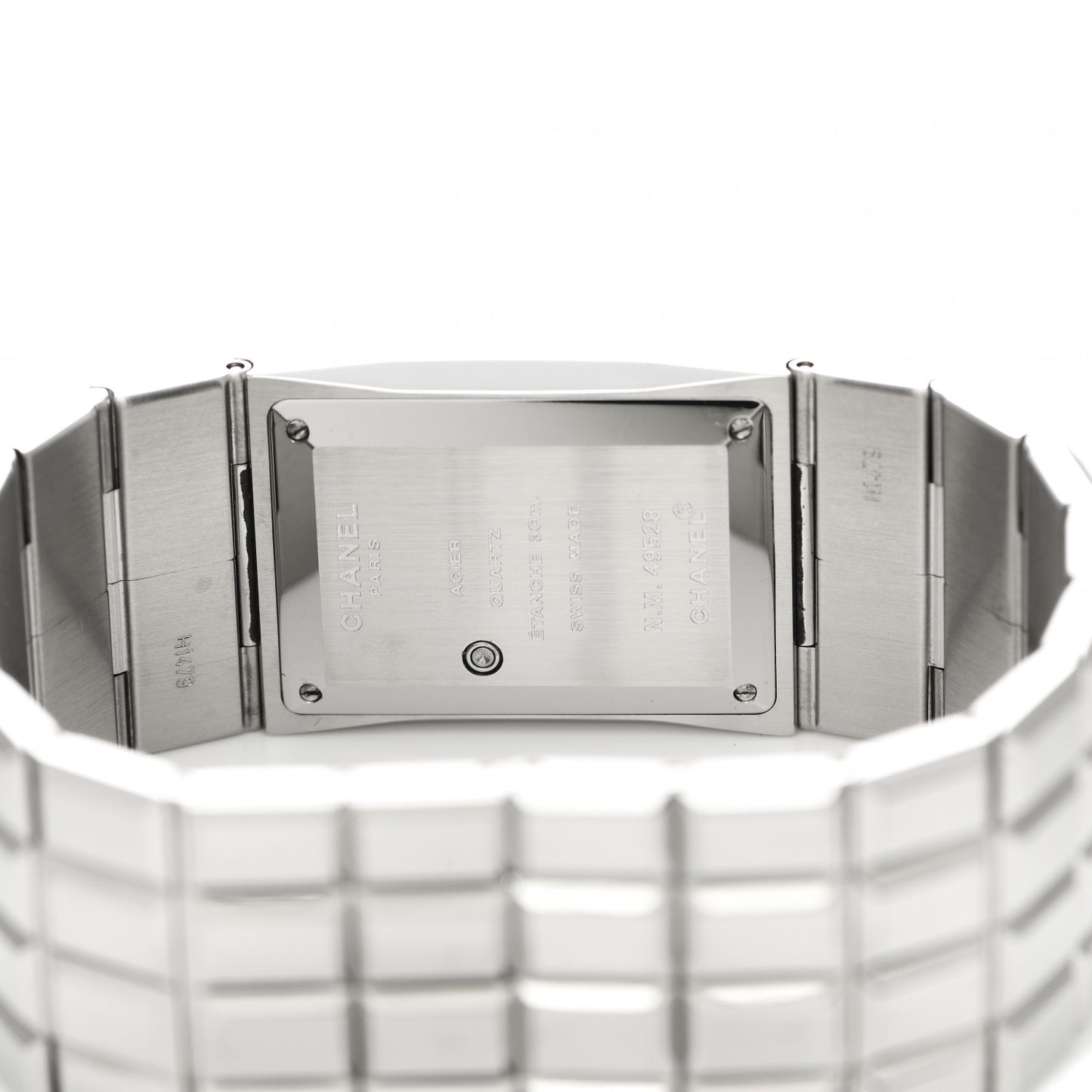 Stainless Steel Diamond 24mm Chocolat Digital Quartz Watch