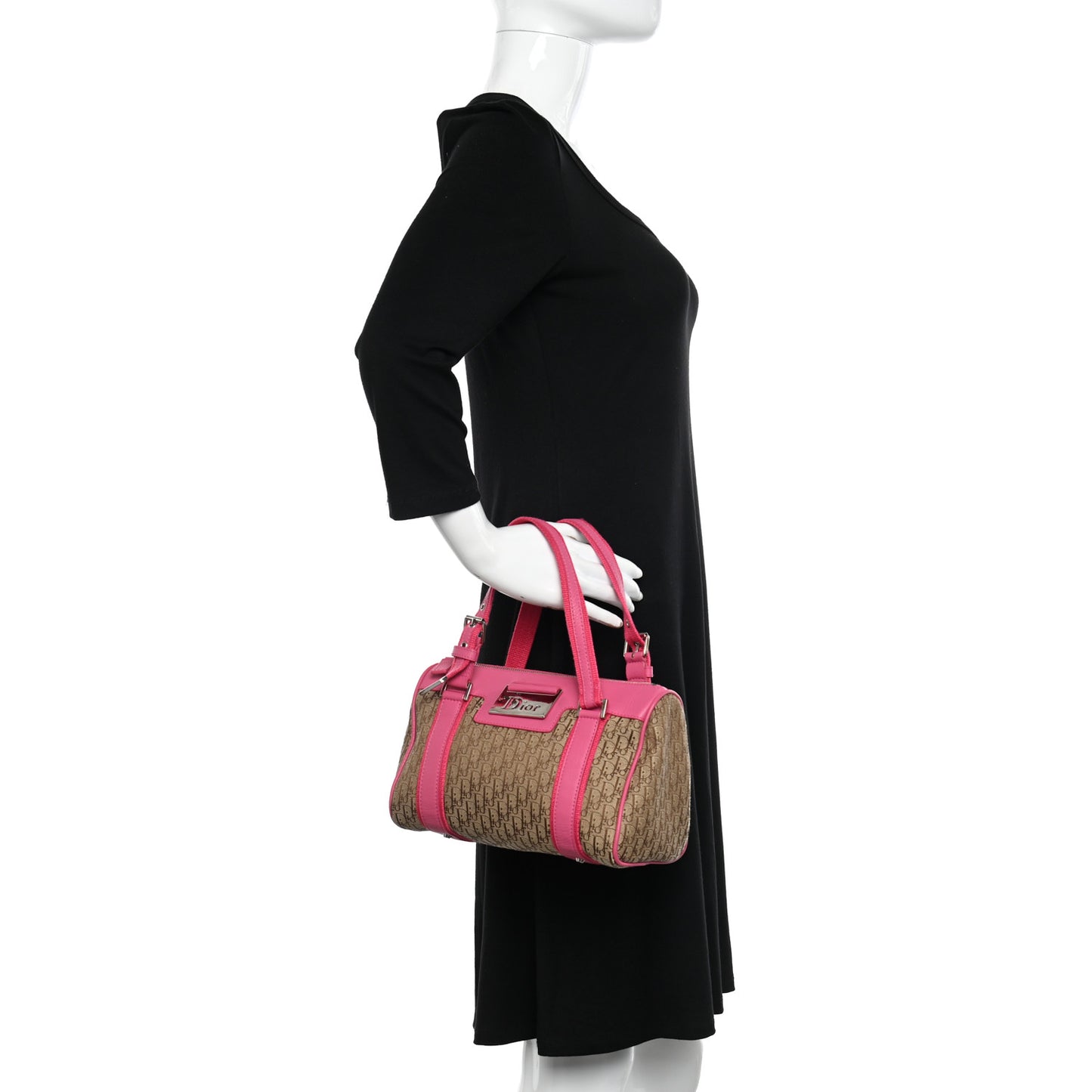 Monogram Street Chic Boston Pink Beige