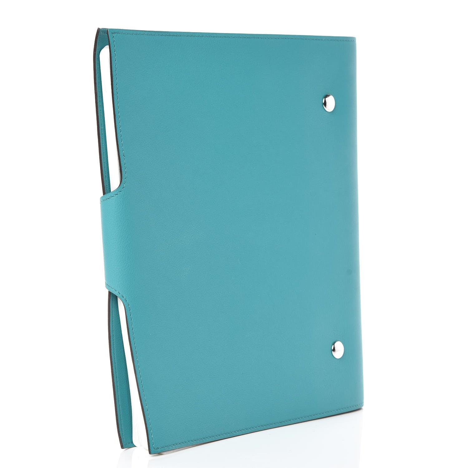 Hermes Swift Ulysse MM Notebook Cover Bleu Paon 3 of 8