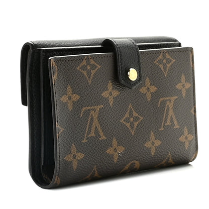 Louis Vuitton Monogram Pallas Compact Wallet Black 3 of 10