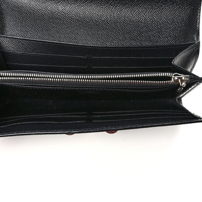 Louis Vuitton Electric Epi Twist Wallet Black 5 of 9