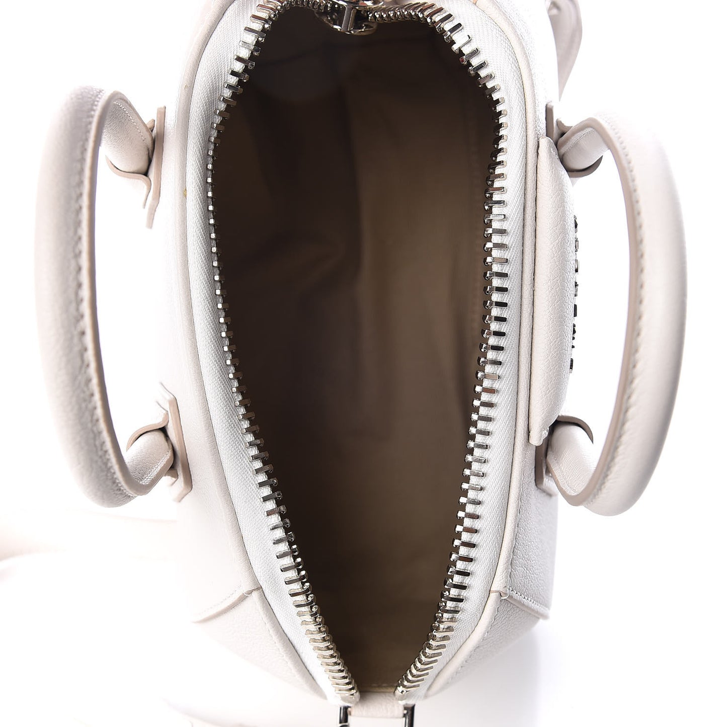 Sugar Goatskin Mini Antigona White