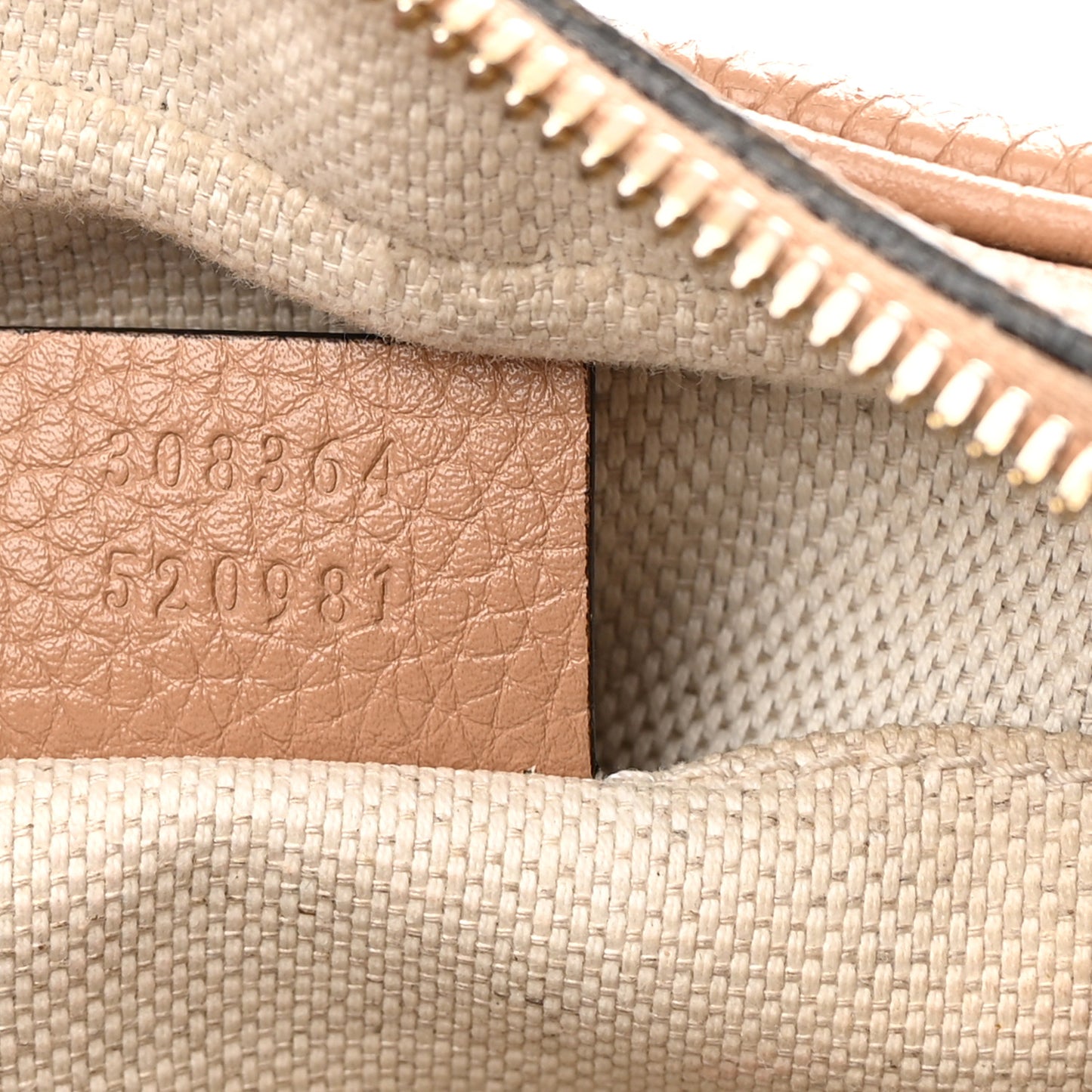 Pebbled Calfskin Small Soho Disco Bag Camelia