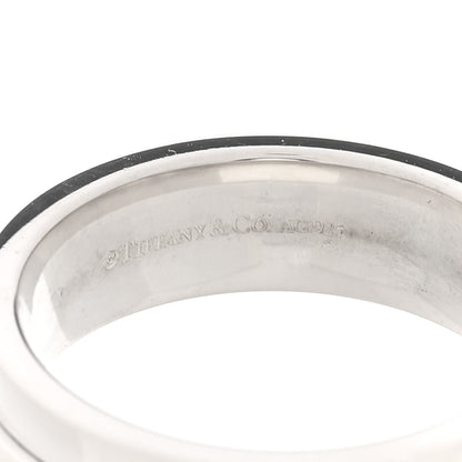 Tiffany Sterling Silver T Two Ring 54 7 4 of 5