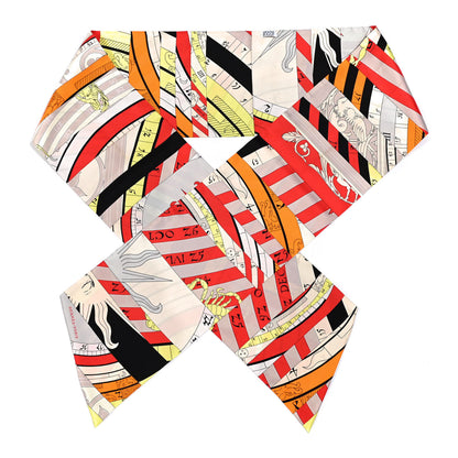 Hermes Silk Astrologie Nouvelle Maxi Twilly 1 of 4