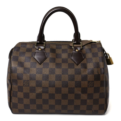 Louis Vuitton Damier Ebene Speedy 25 1 of 12