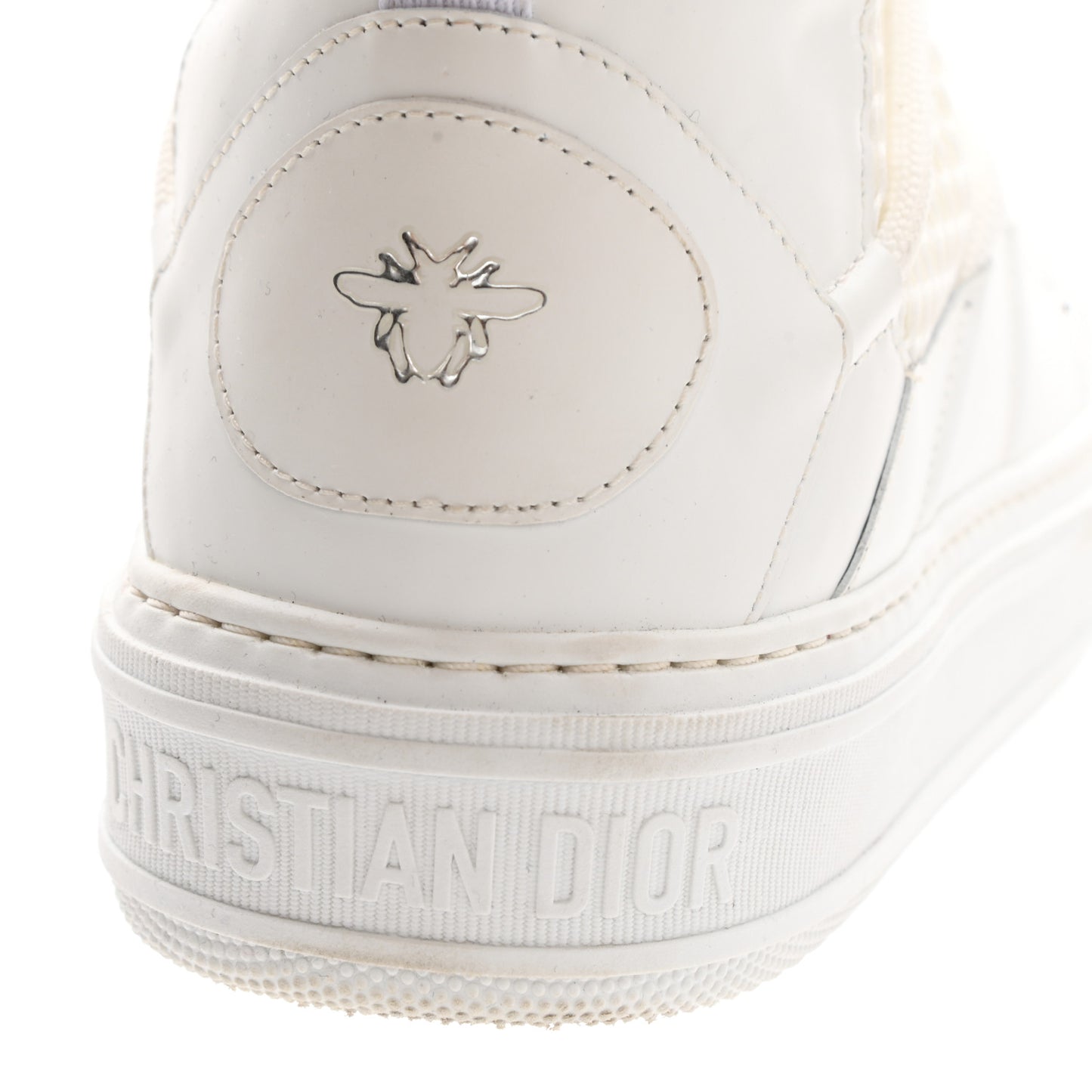 Resille Calfskin Womens Dior Solar Ankle Boots 39.5 White