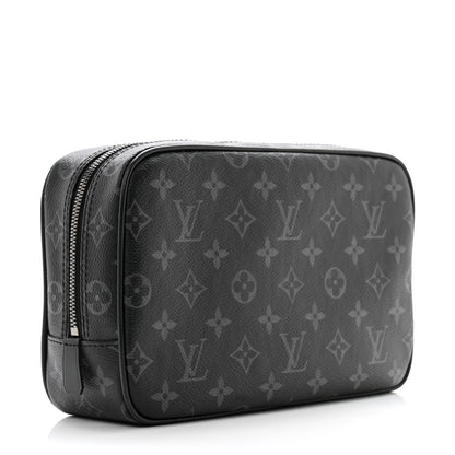 Louis Vuitton Monogram Eclipse Toilet Pouch GM 3 of 7