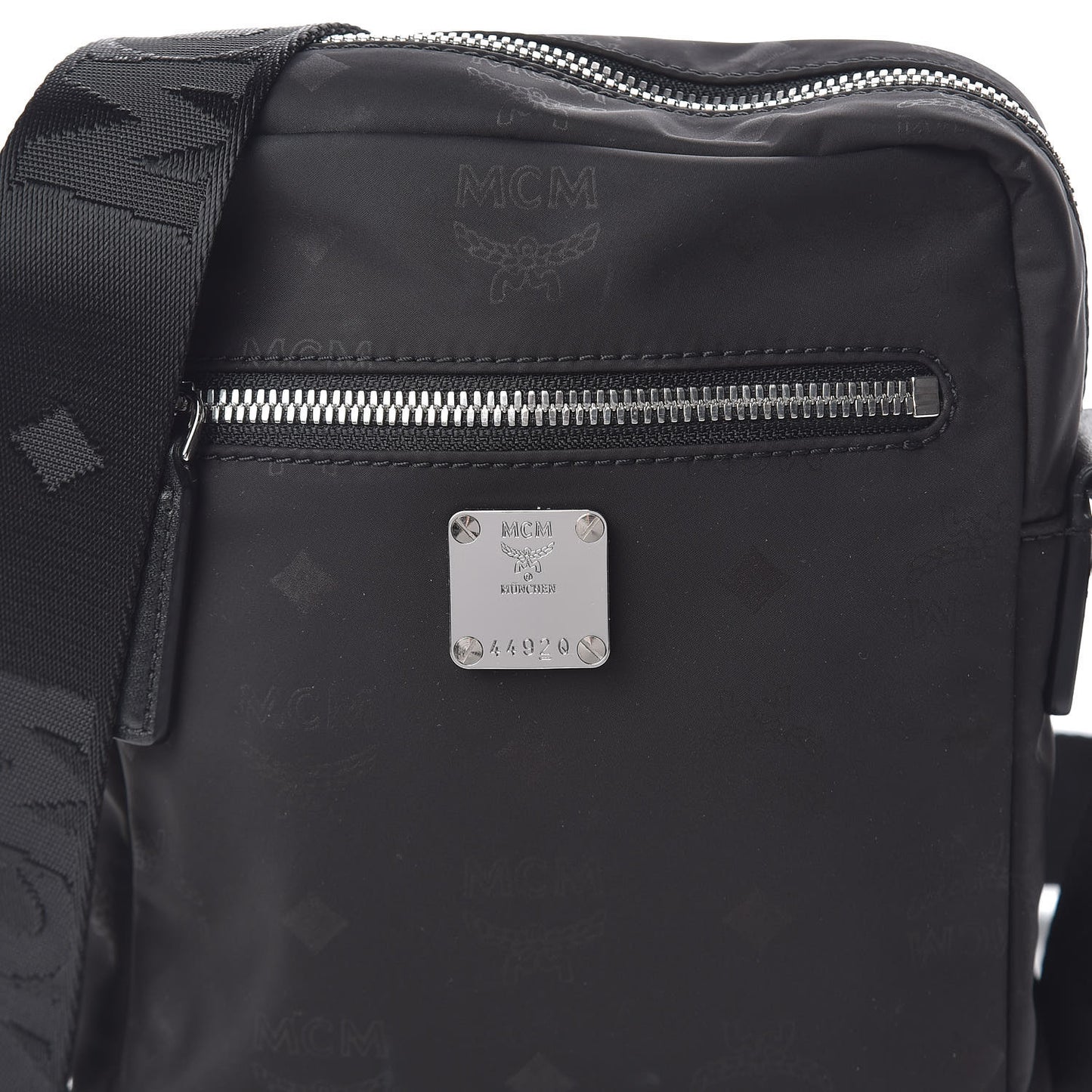 Nylon Monogram Dieter Crossbody Black
