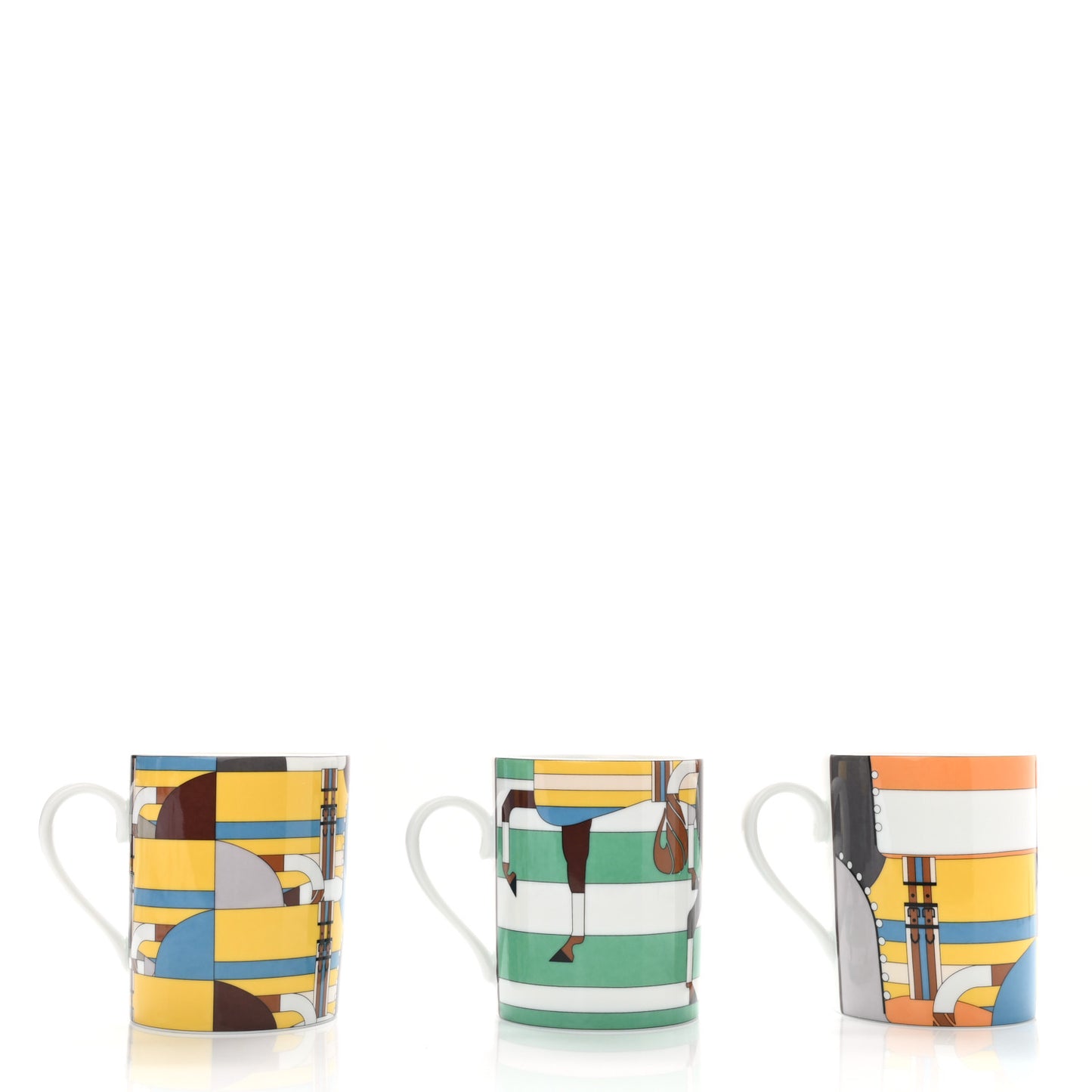 Porcelain Rocabar Mug Set of 3