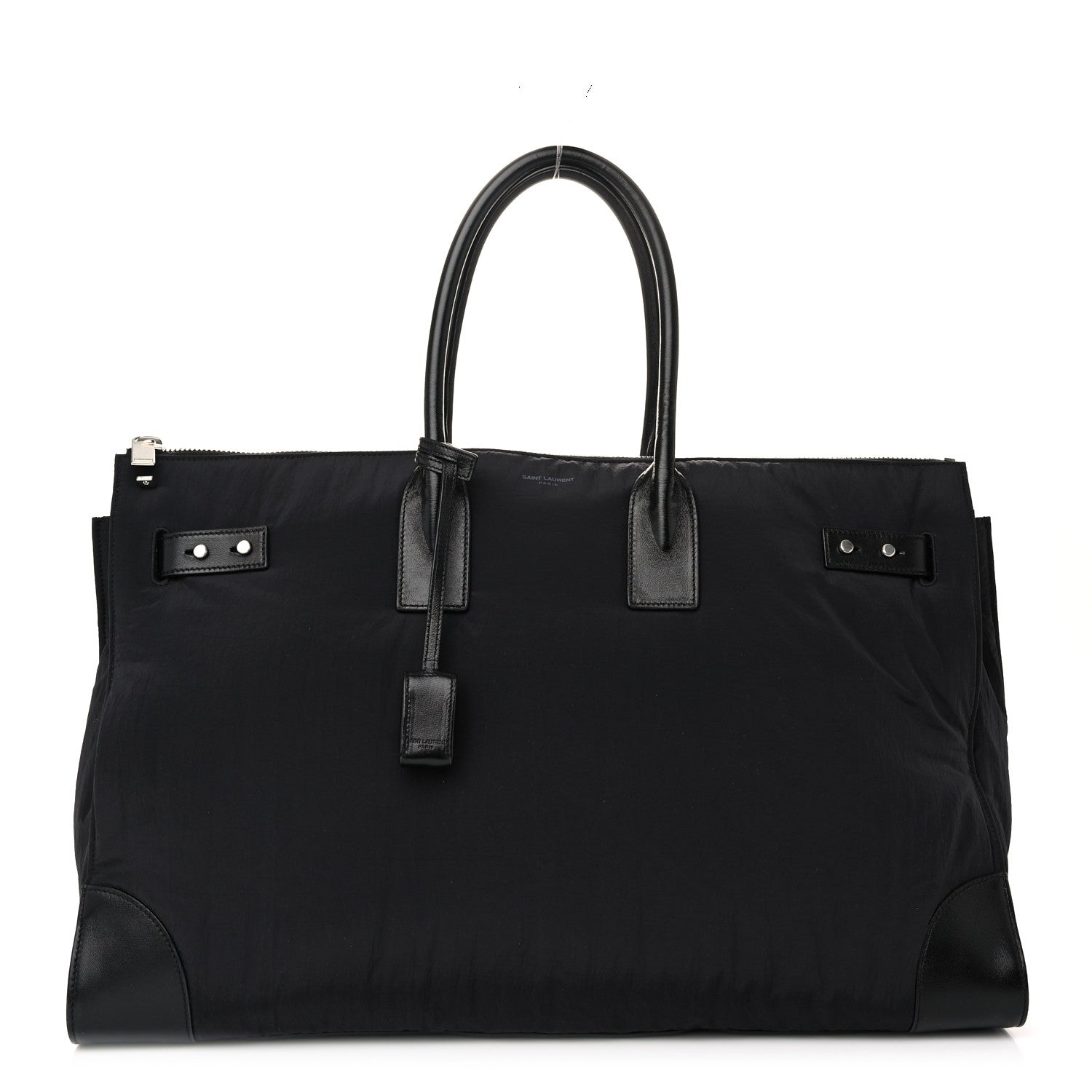 Saint Laurent Nylon Calfskin 48H Sac De Jour Duffle Black 1 of 10