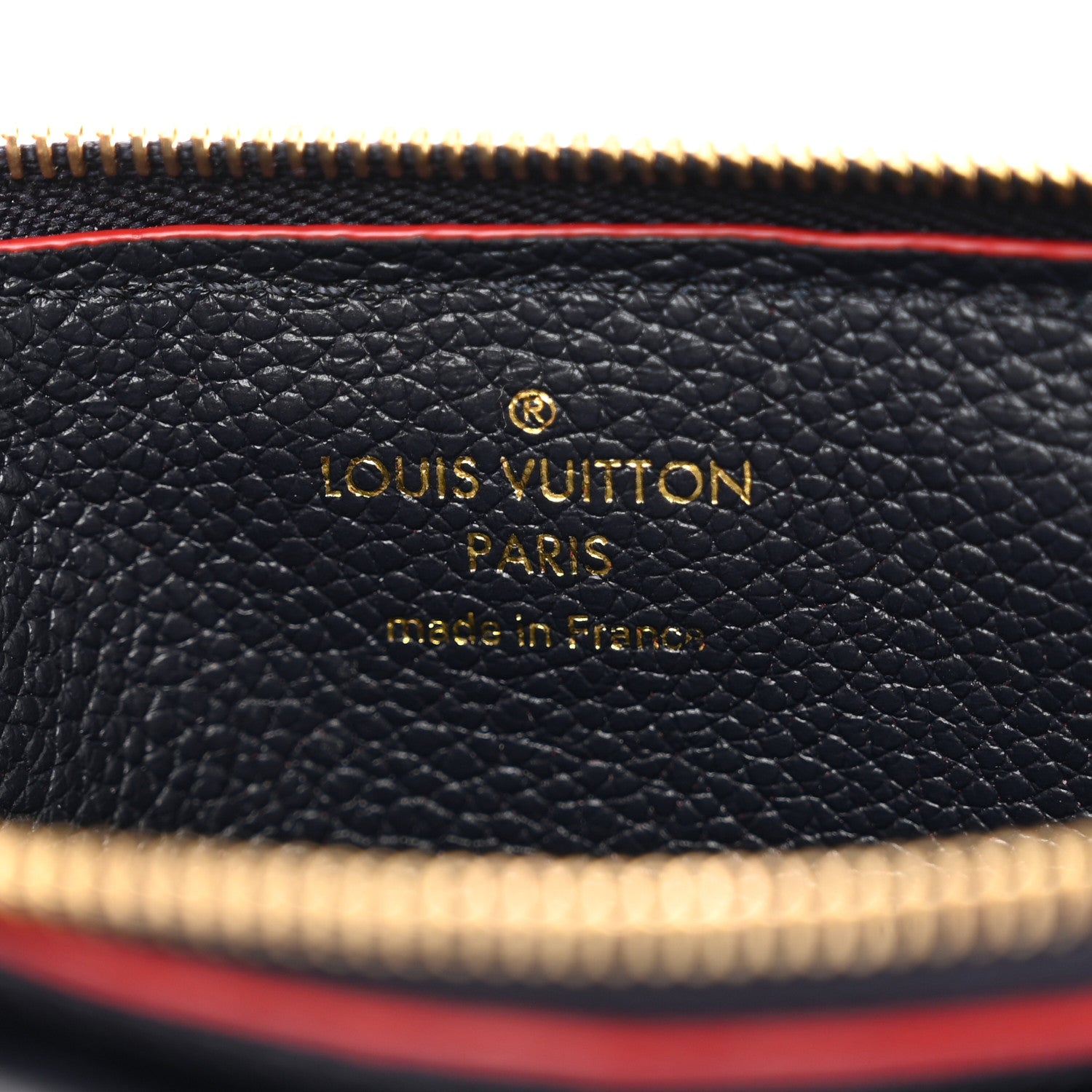 Louis Vuitton Empreinte Recto Verso Card Holder Marine Rouge 7 of 8