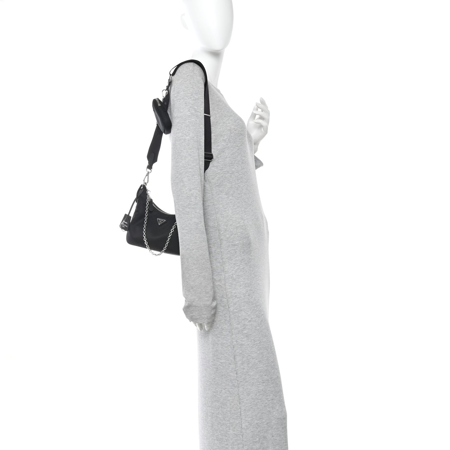 Nylon Re-Edition 2005 Shoulder Bag Black