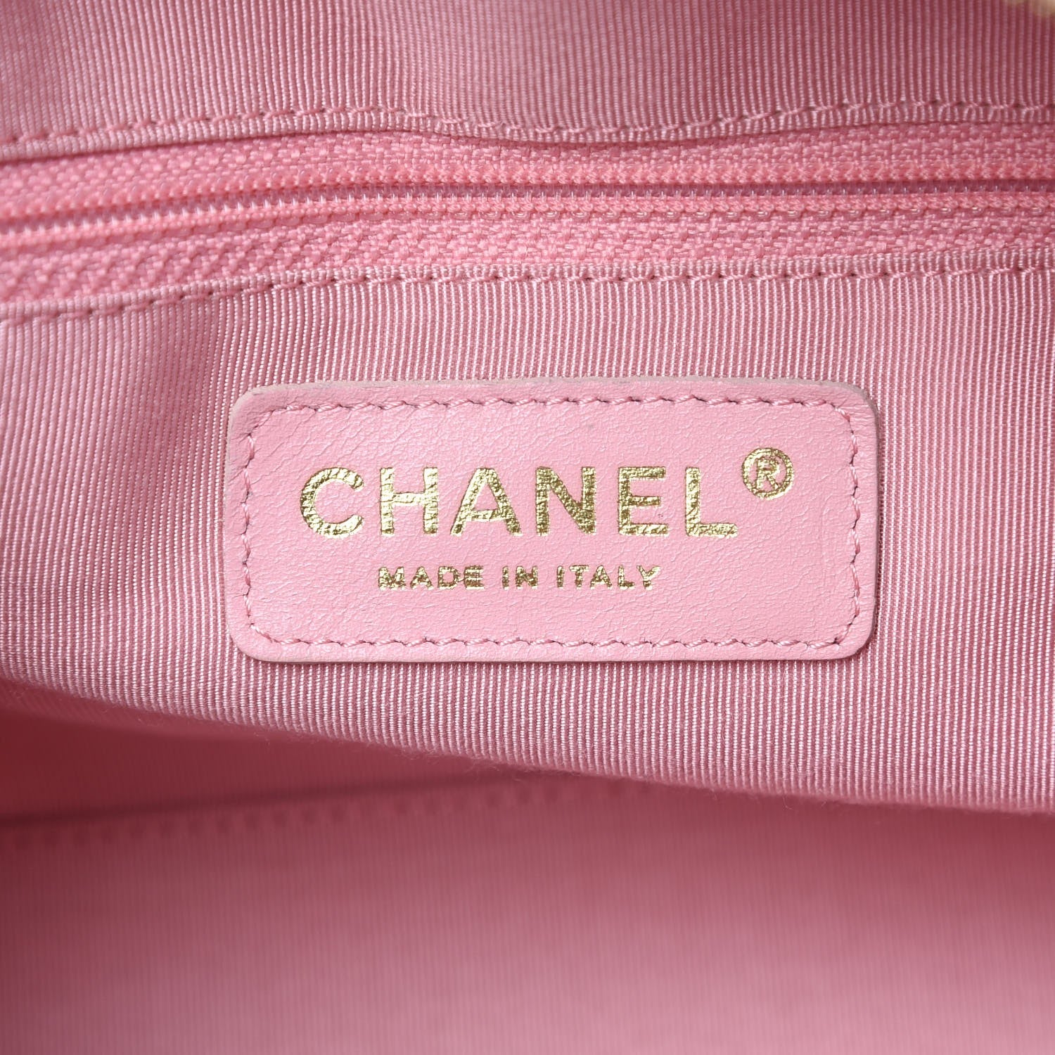 Chanel Caviar Quilted Small Bowler Pink 6 of 12