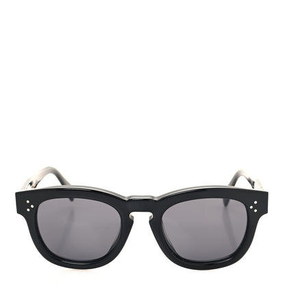 Celine Acetate Bevel Cat Sunglasses CL 41384/F/S Black 2 of 6