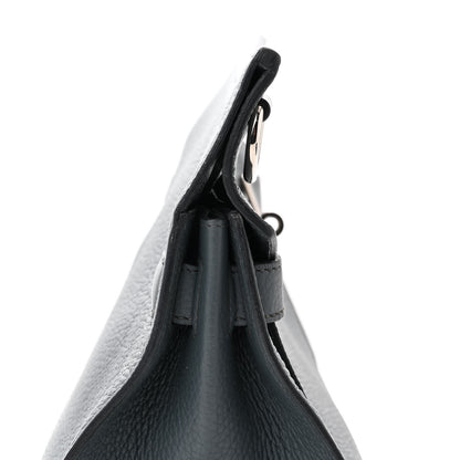 Hermes Taurillon Clemence Jypsiere 31 Bleu Ocean 13 of 17